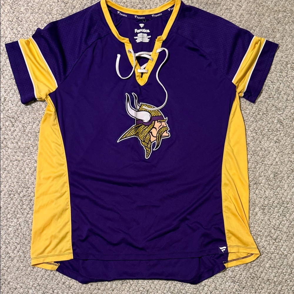 Fanatics Purple and Yellow Women's Jersey